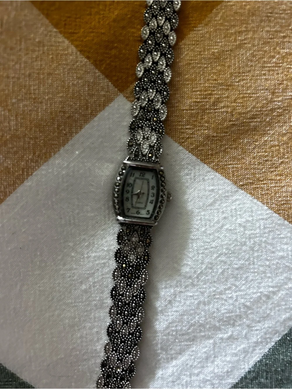 MZ Berger WS01 vintage dark grey and silver watch